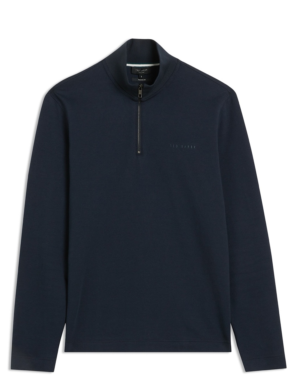 Ted Baker Actos Regular Fit Quarter Zip Pullover Size 3 (Medium)